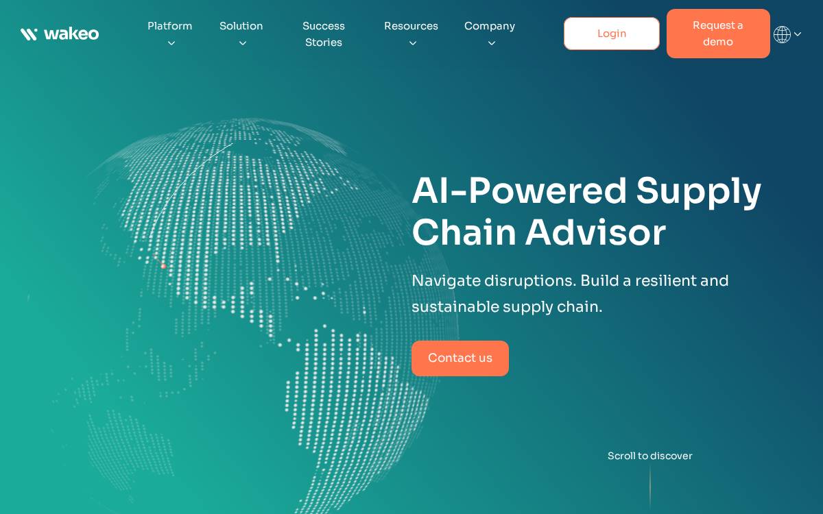 Wakeo website preview