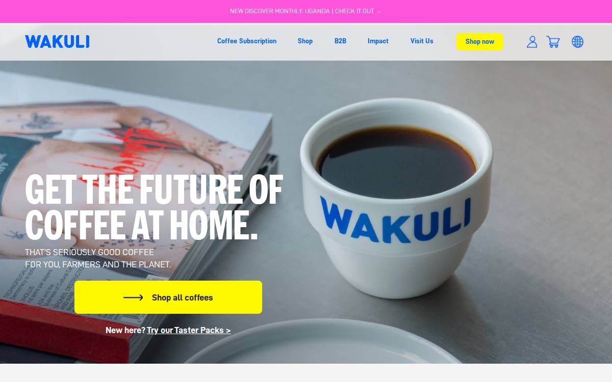 WAKULI website preview
