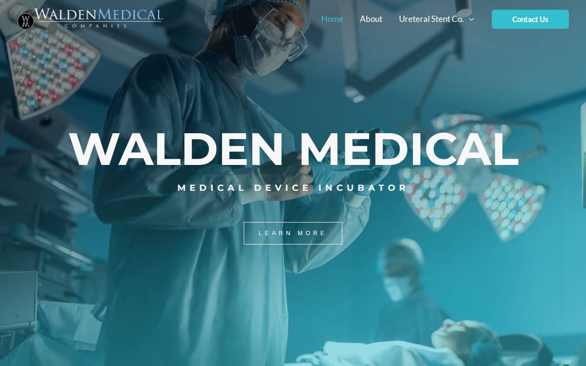 Walden Medical website preview