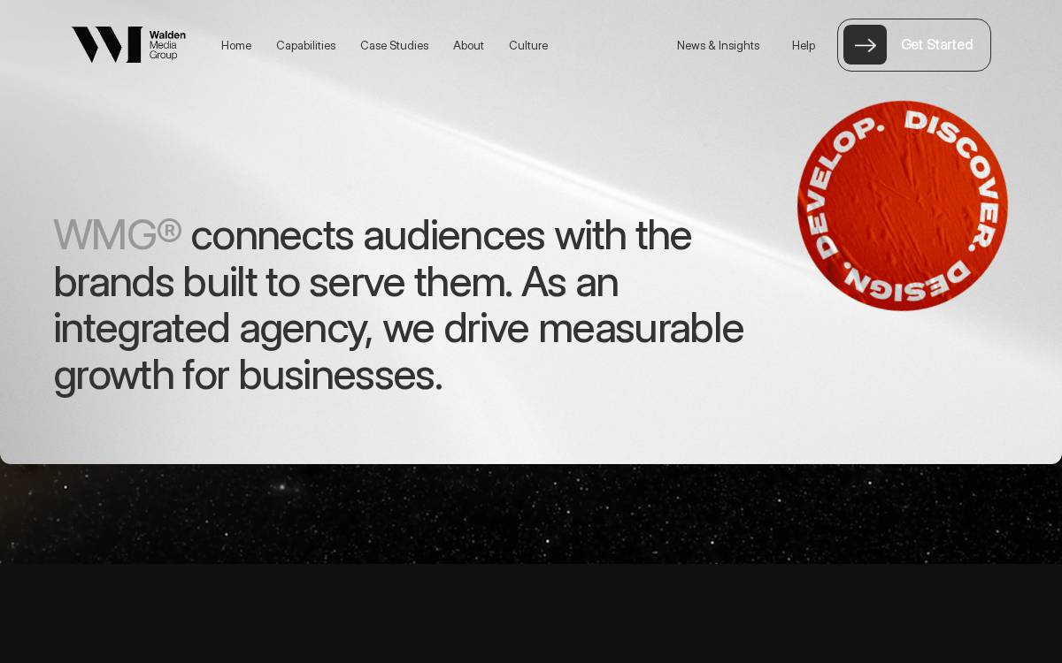 Waldenmediagroup website preview