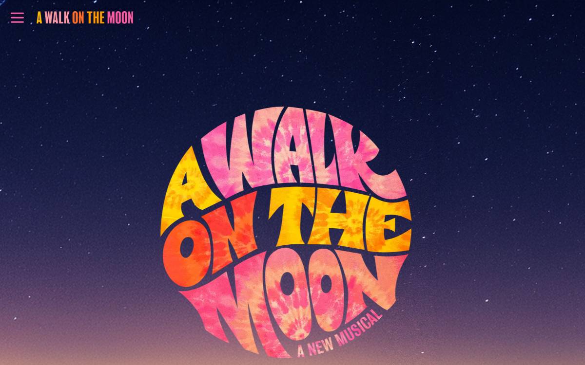 Walk on the Moon website preview