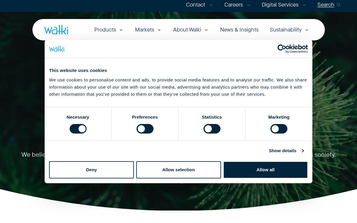 Walki website preview