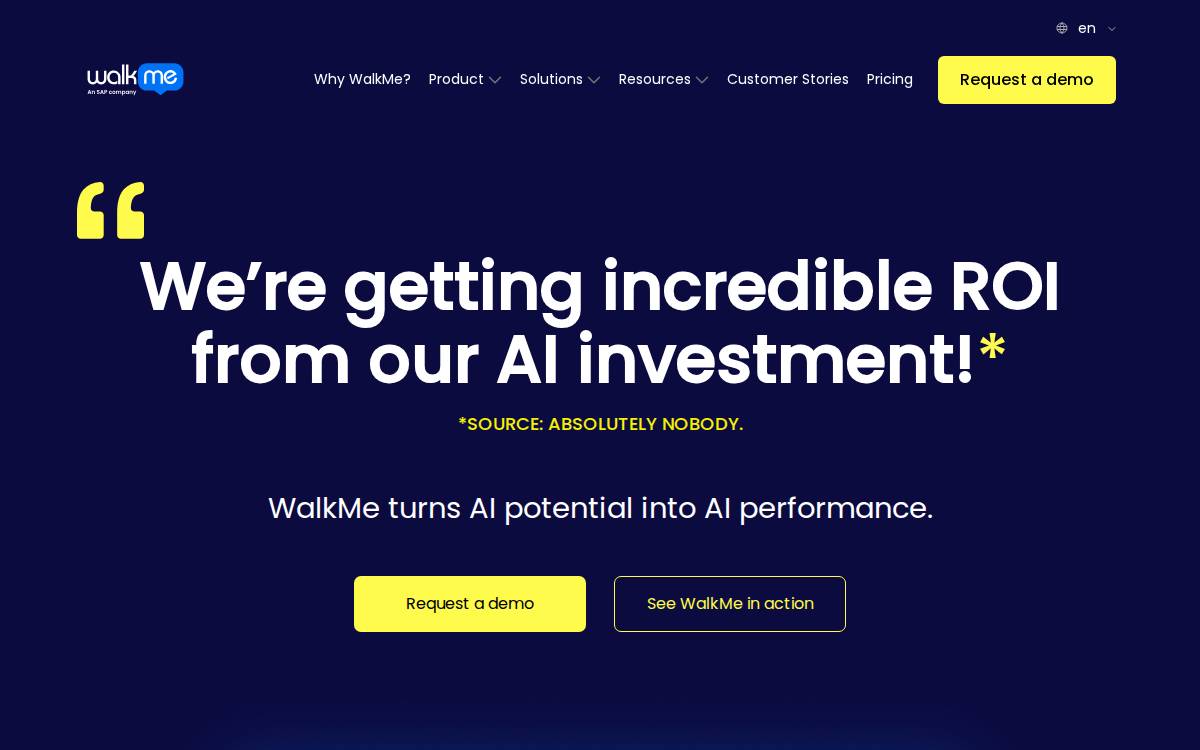 Walkme website preview
