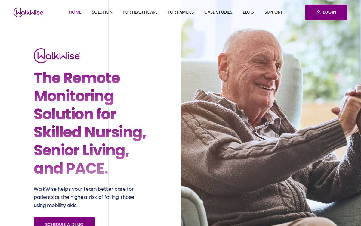 WalkWise website preview