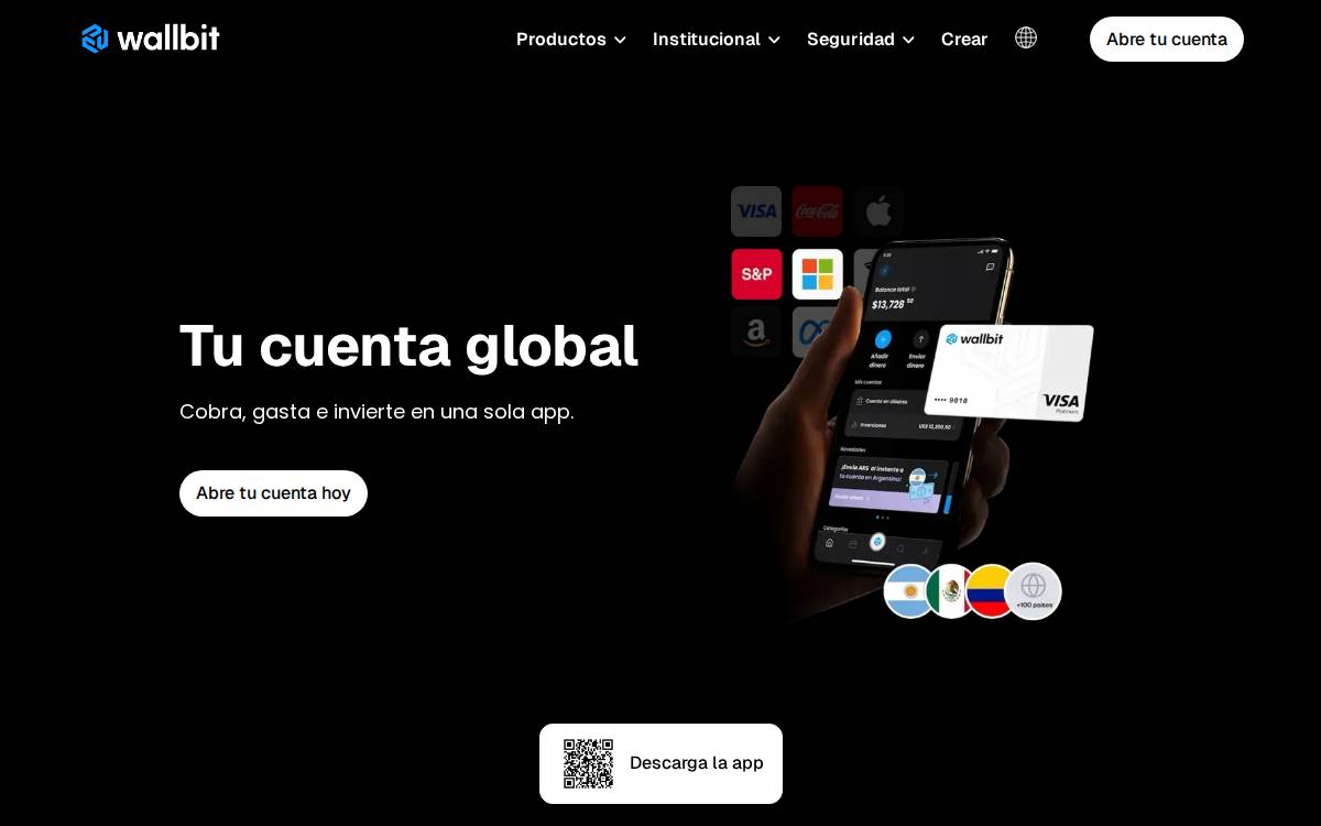Wallbit website preview