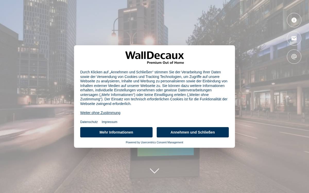 Walldecaux website preview