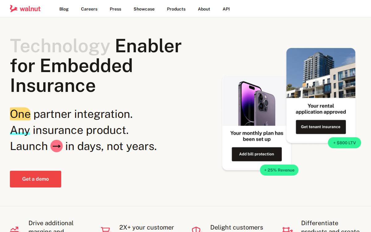 Walnut website preview