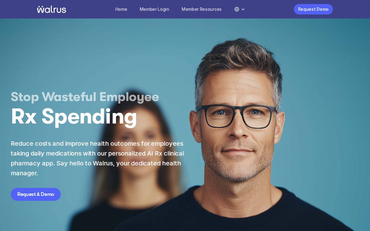 Walrus Health website preview