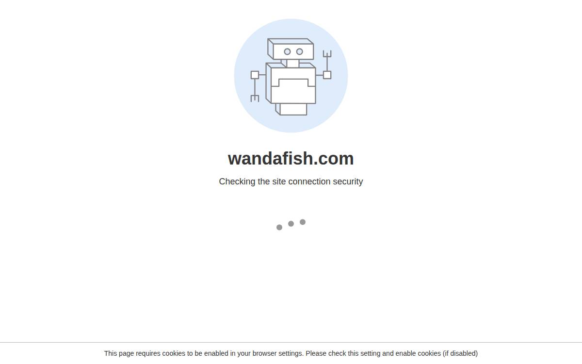 Wanda Fish website preview