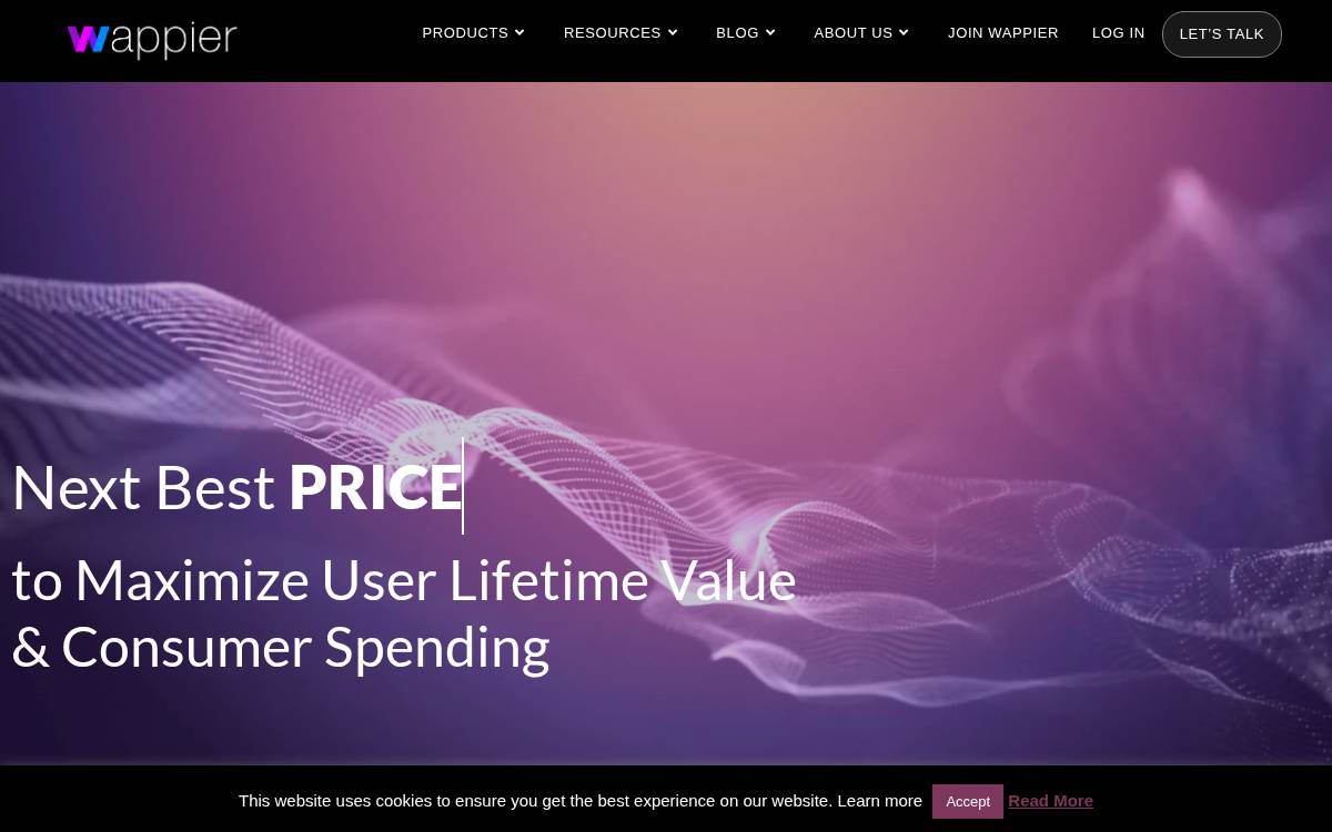 Wappier website preview