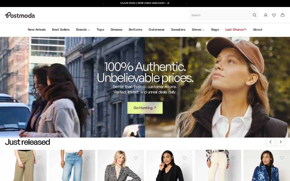 Wardrobe website preview
