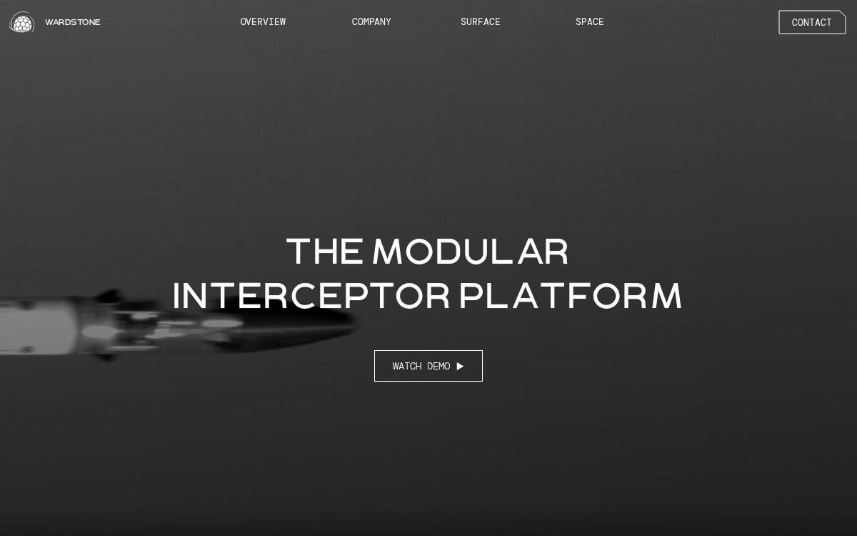 Wardstone website preview