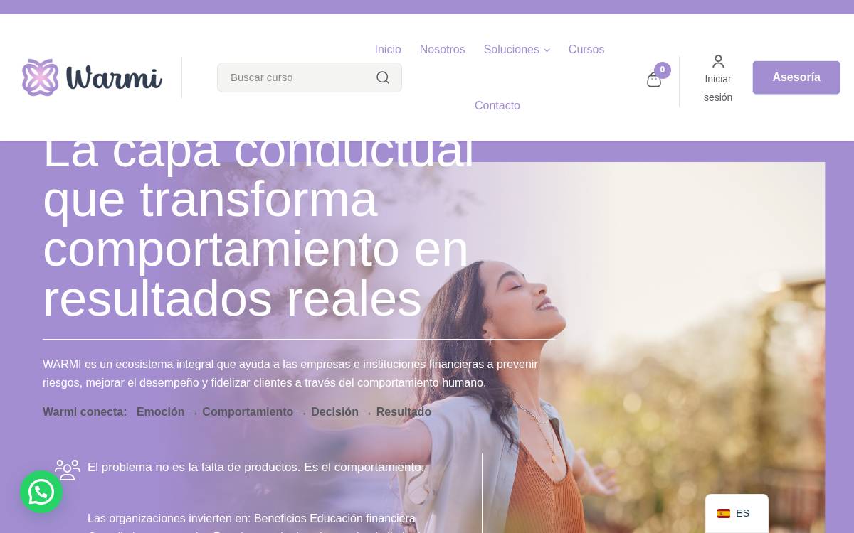Warmi website preview