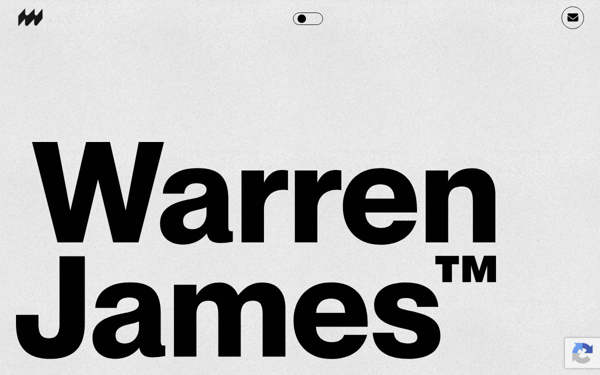 Warren James website preview