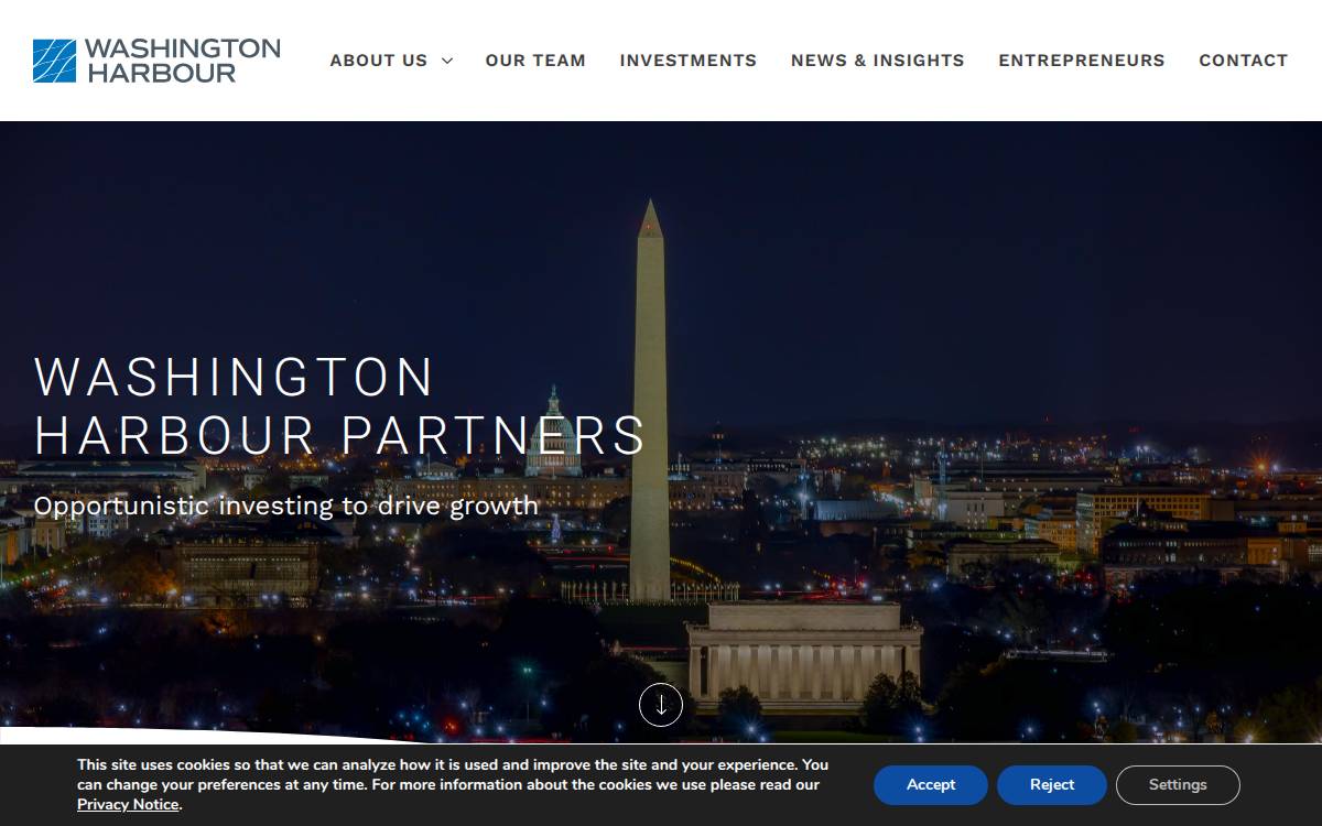 Washingtonharbour website preview