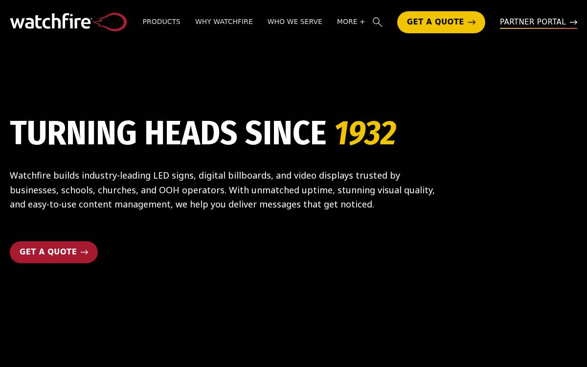Watchfire website preview