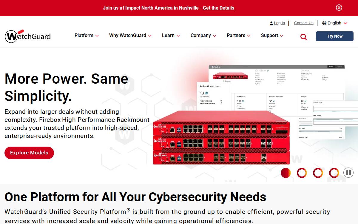 Watchguard website preview