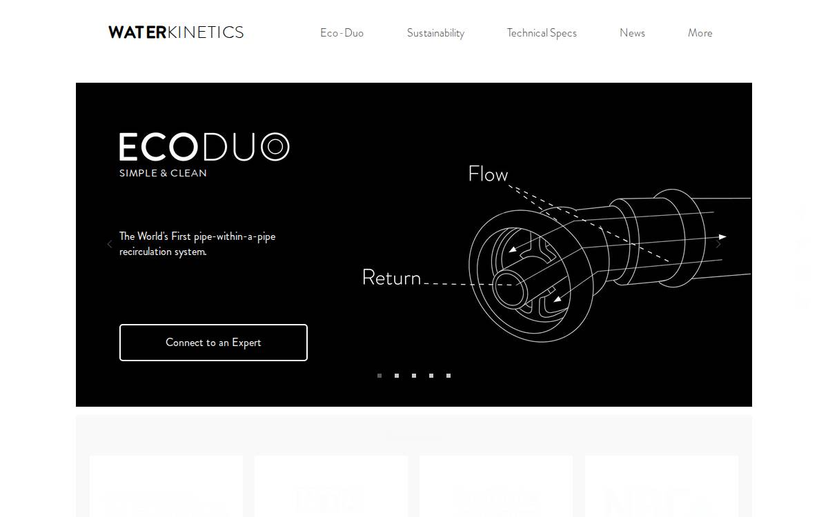 Water Kinetics.Co website preview