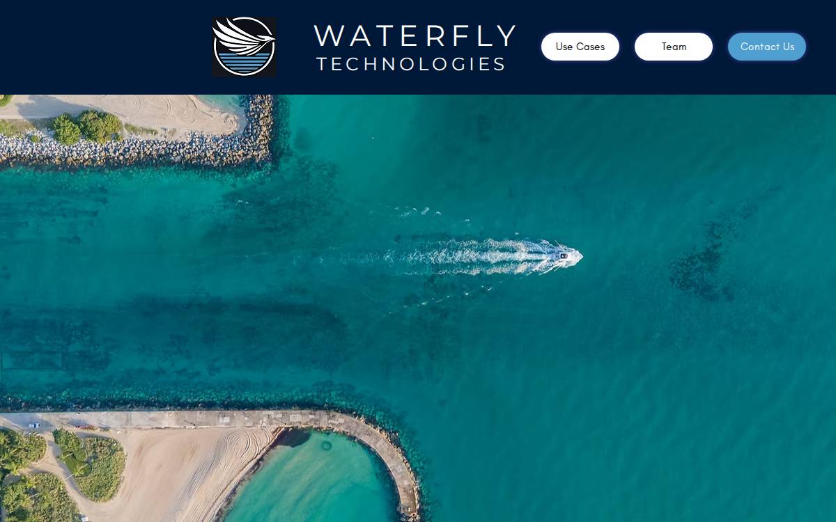 Waterfly website preview