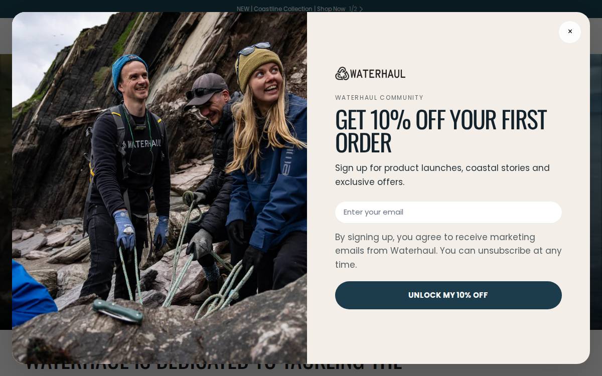 Waterhaul website preview