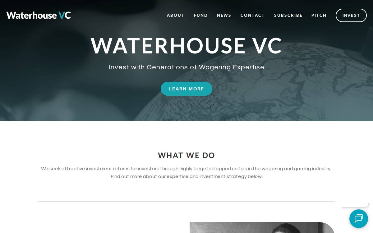 Waterhouse VC website preview