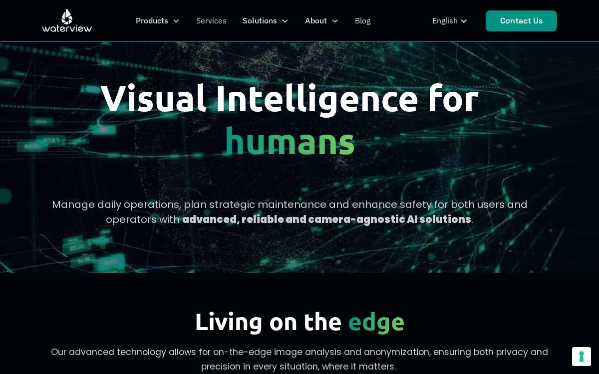 Waterview website preview