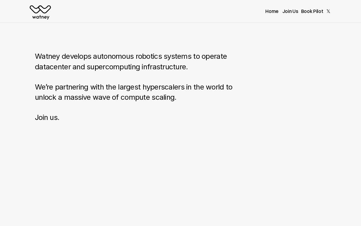 Watney website preview