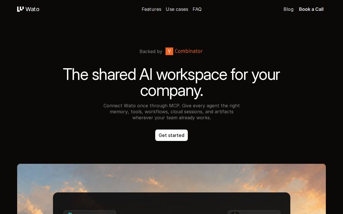 Wato website preview