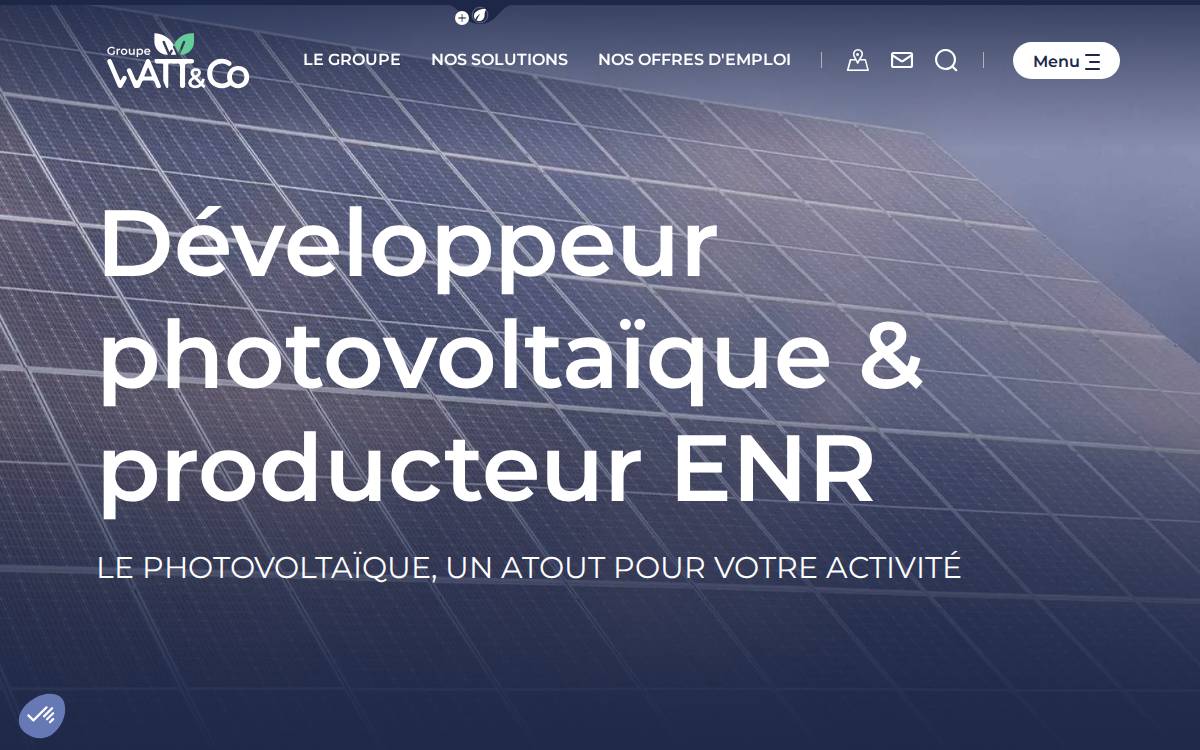 Watt & Co Group website preview