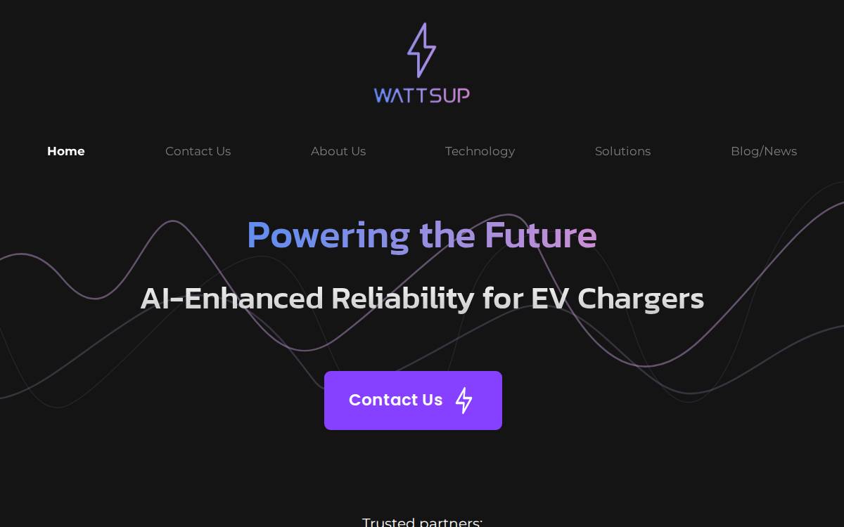 WattsUp website preview