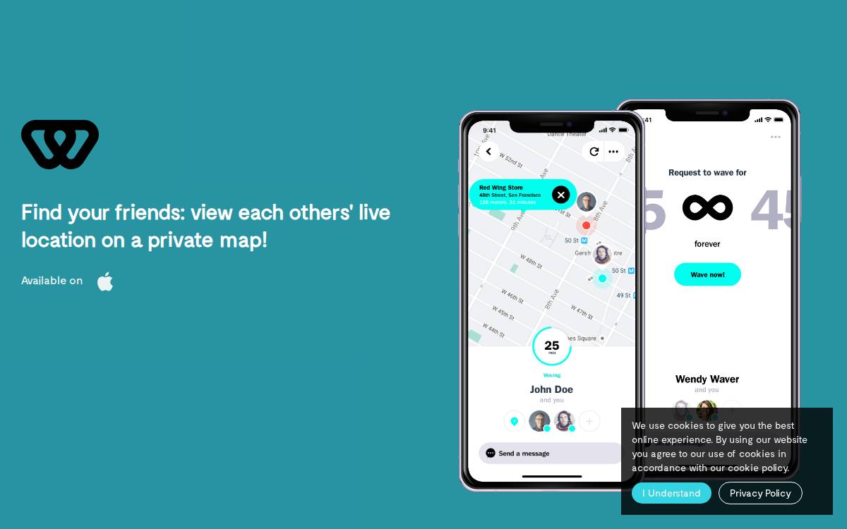 Wave website preview