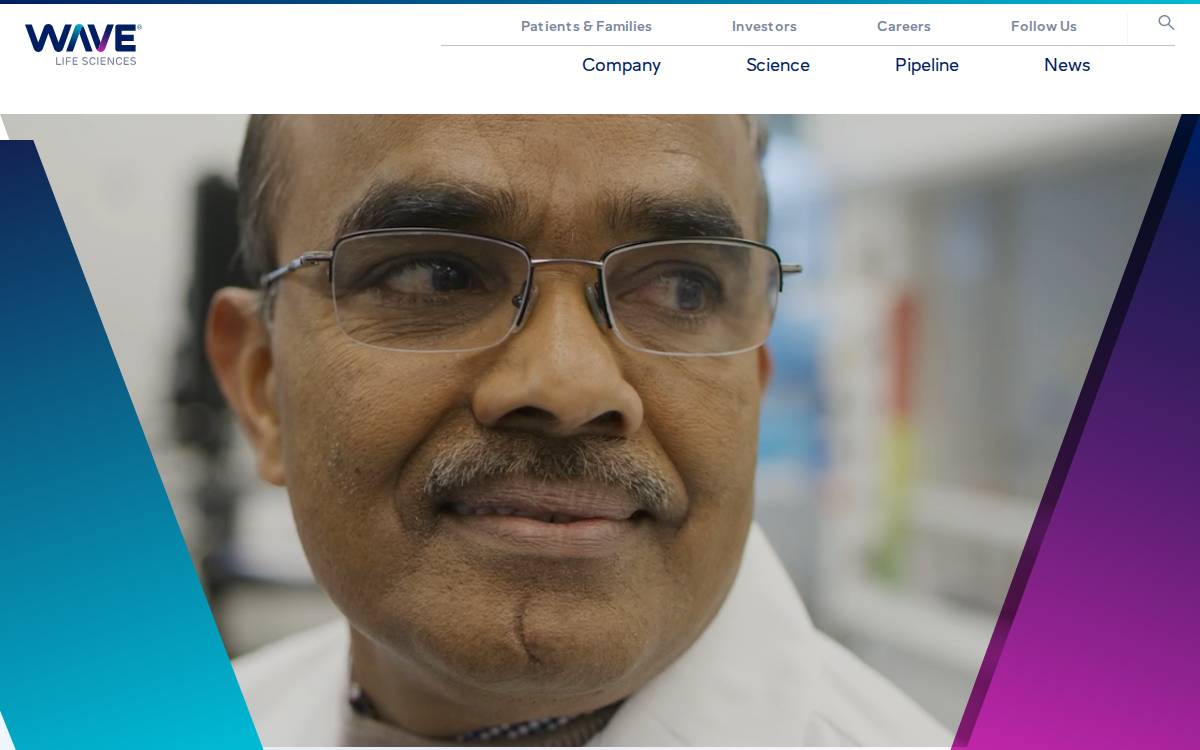 Wave Life Sciences website preview