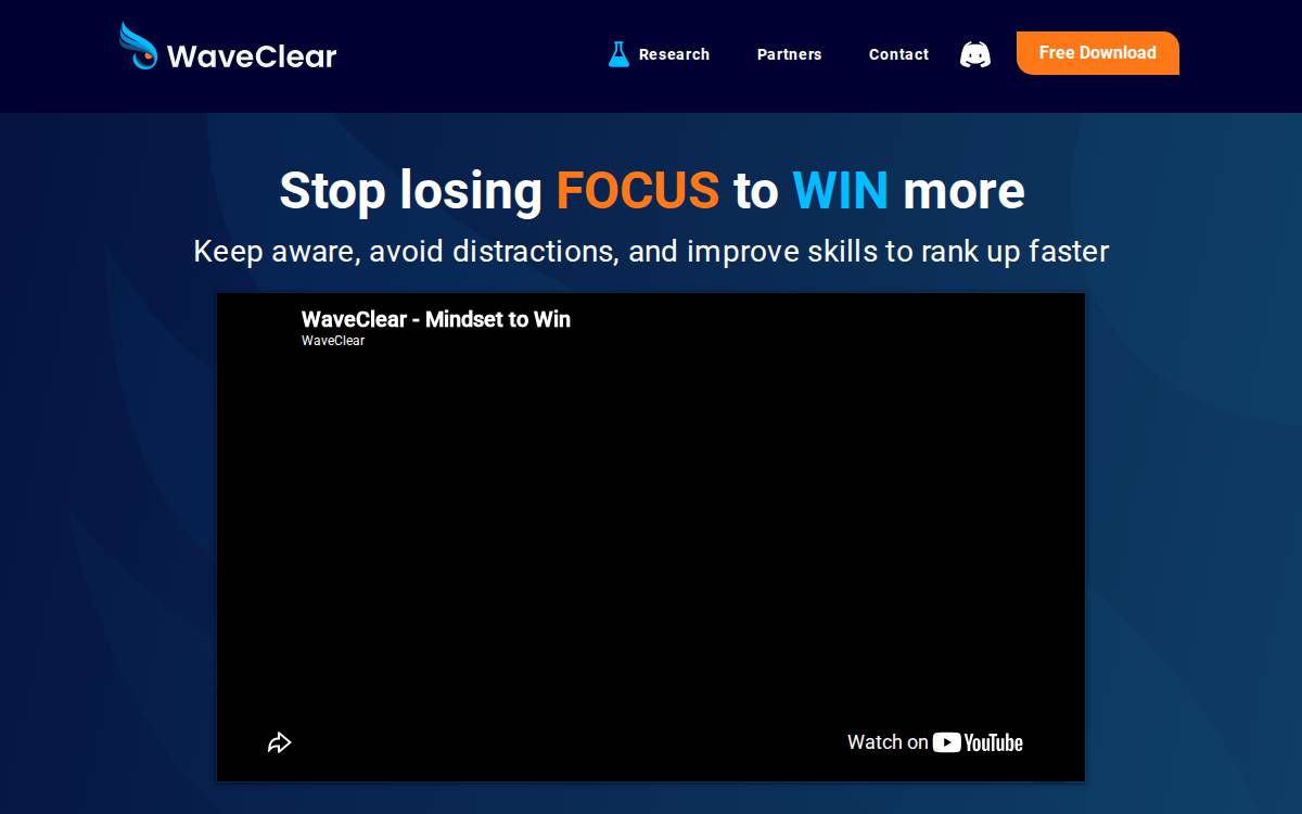 Waveclear website preview