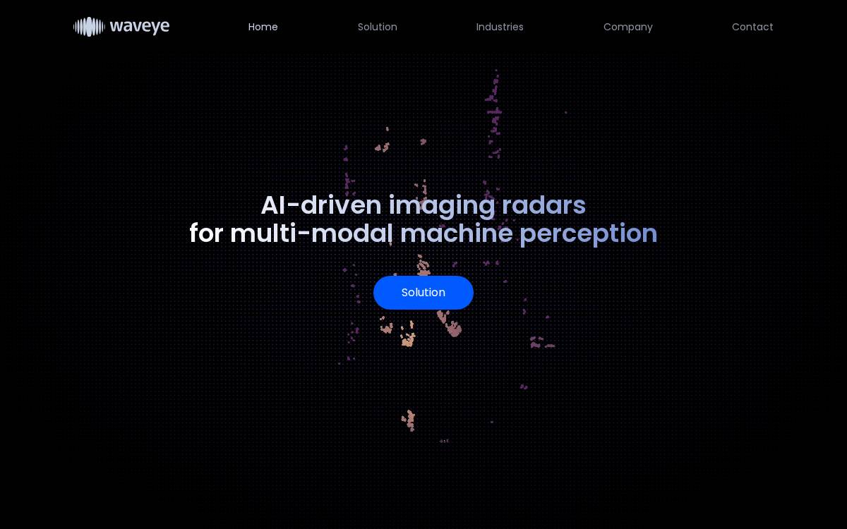 Waveye website preview
