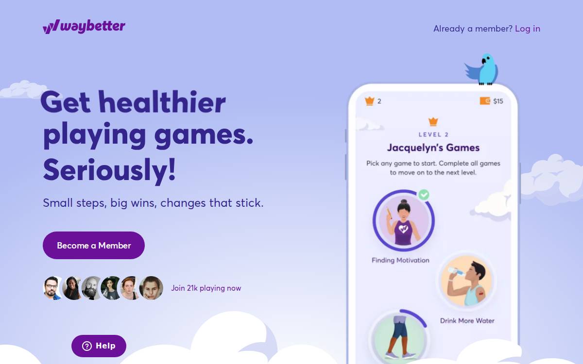 WayBetter website preview