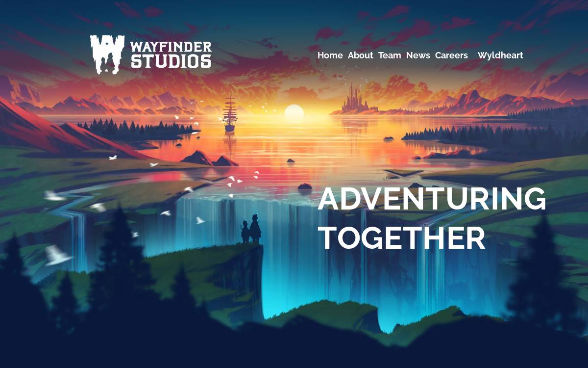 Wayfindergames website preview