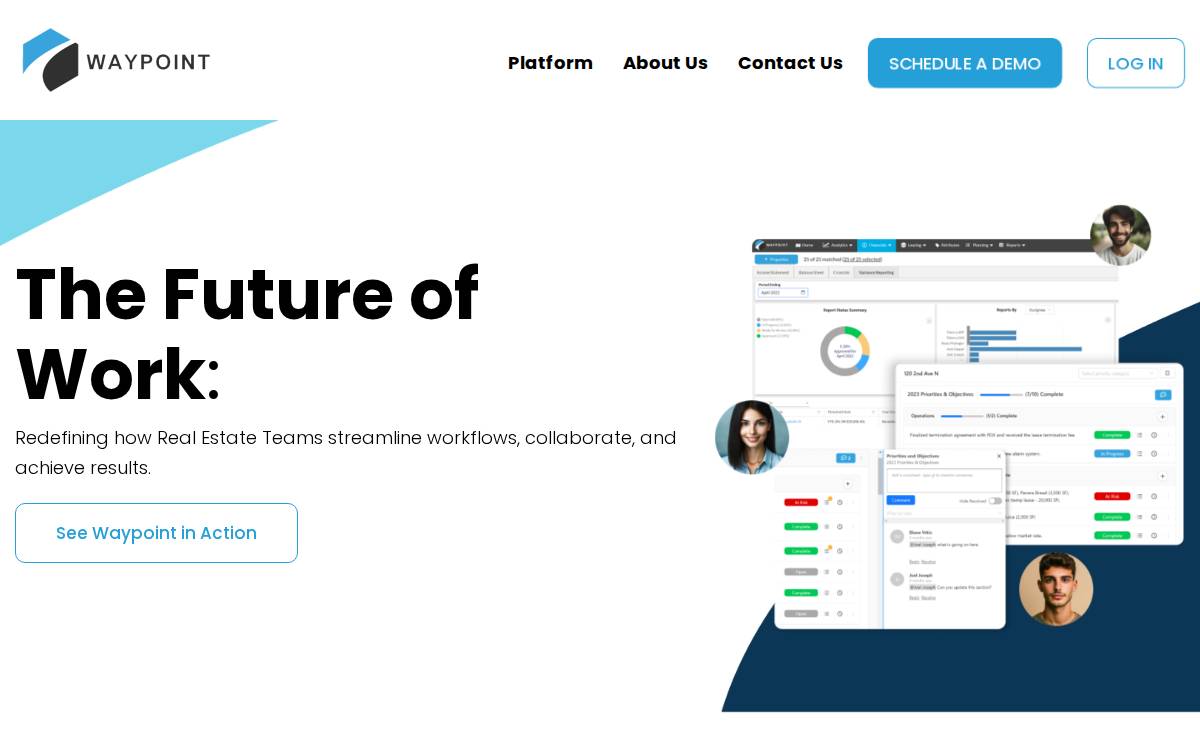 Waypoint website preview