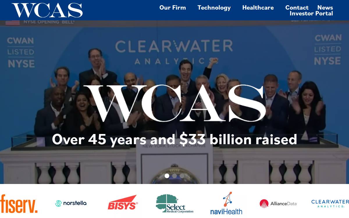 Wcas website preview