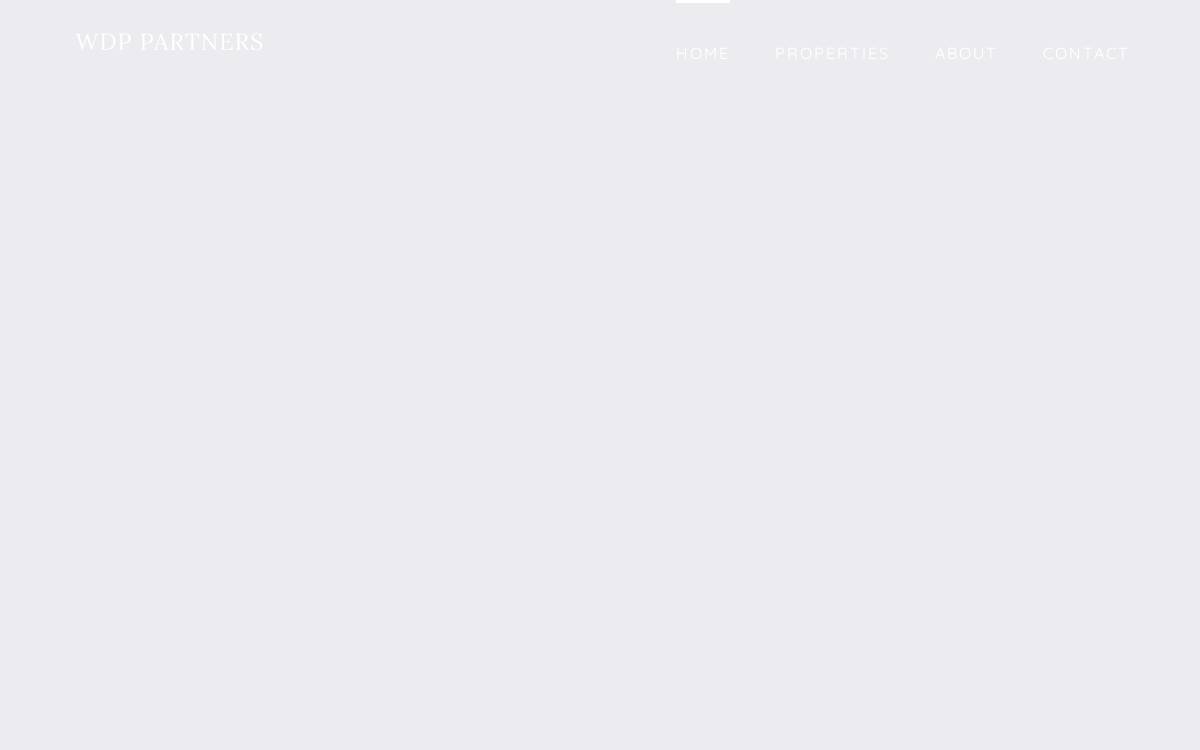 WDP Partners website preview