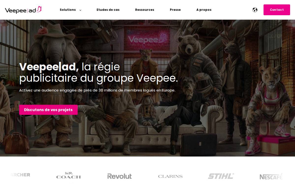 We Are Adot website preview