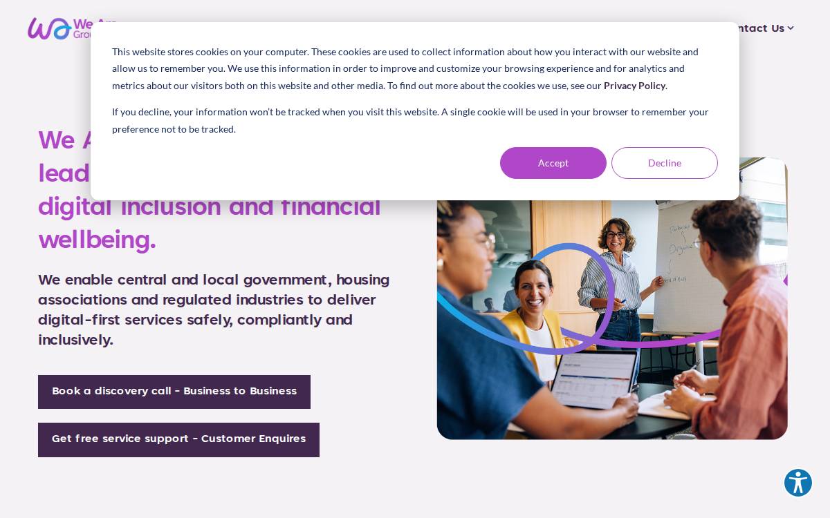 We Are Digital.Co website preview