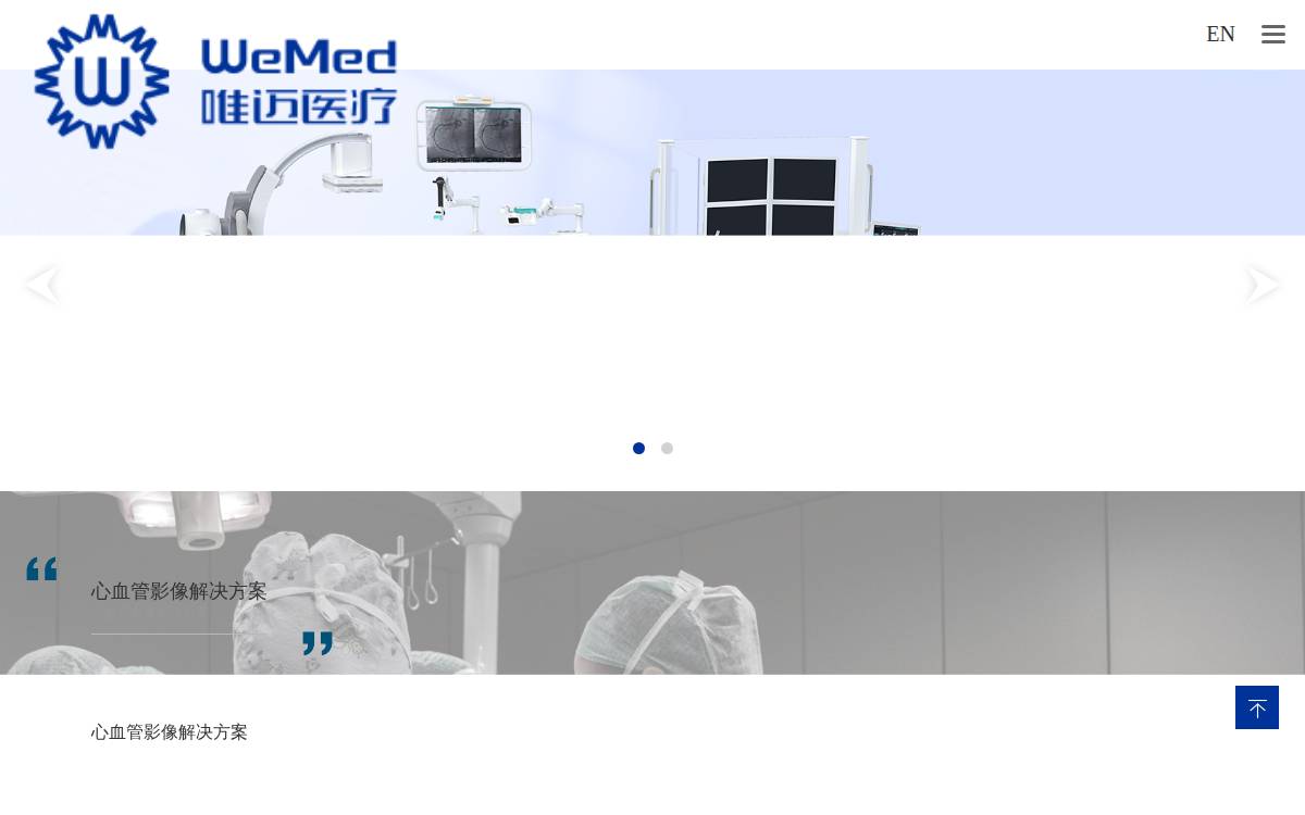 We Med website preview