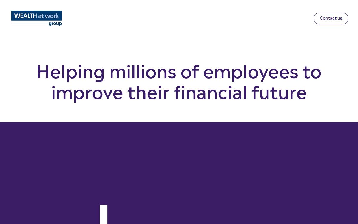 WEALTH at work website preview