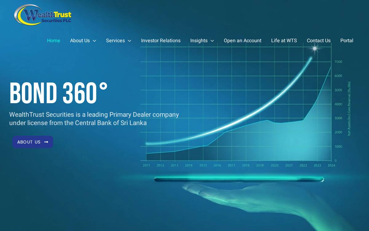 Wealthtrust website preview