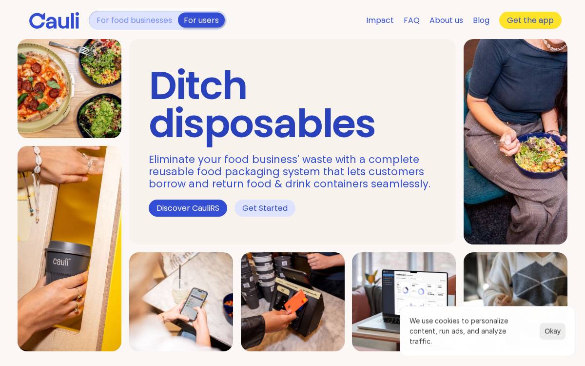 Wearecauli website preview