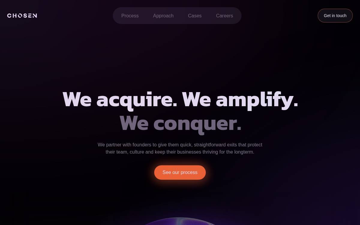 Wearechosen website preview