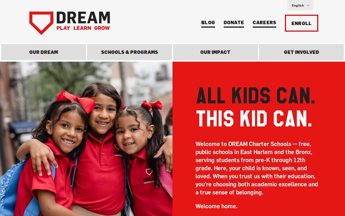 Wearedream website preview