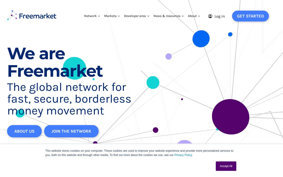 Wearefreemarket website preview