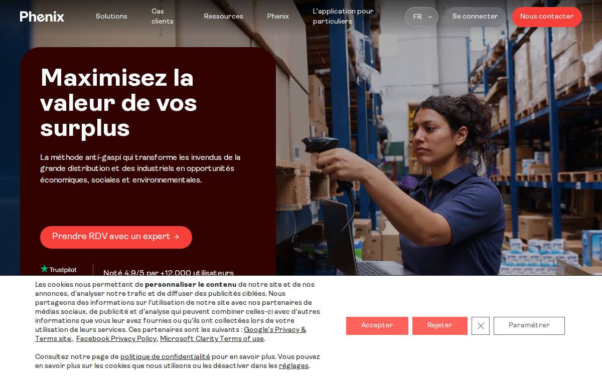 Wearephenix website preview