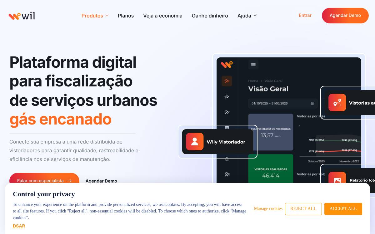 Wearewil website preview